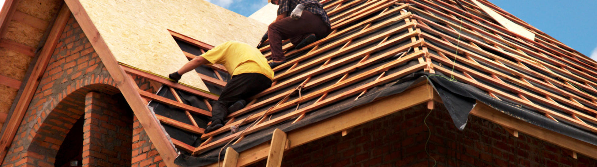 Completed residential roofing project